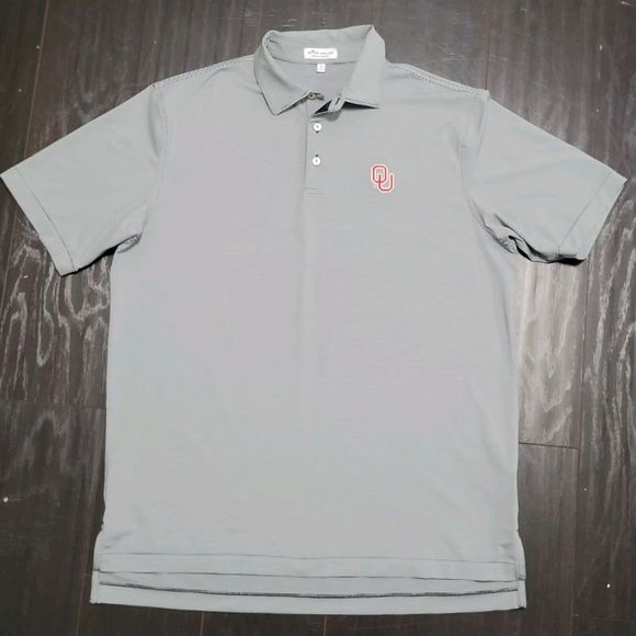 Peter Millar Black and White Polo Shirt OU - Picture 6 of 14